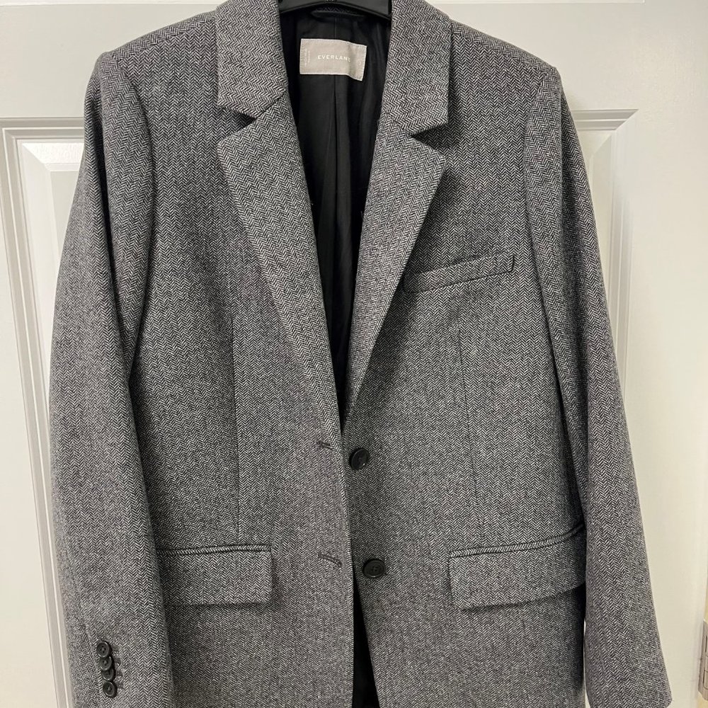 Everlane The Italian Wool Oversized Blazer